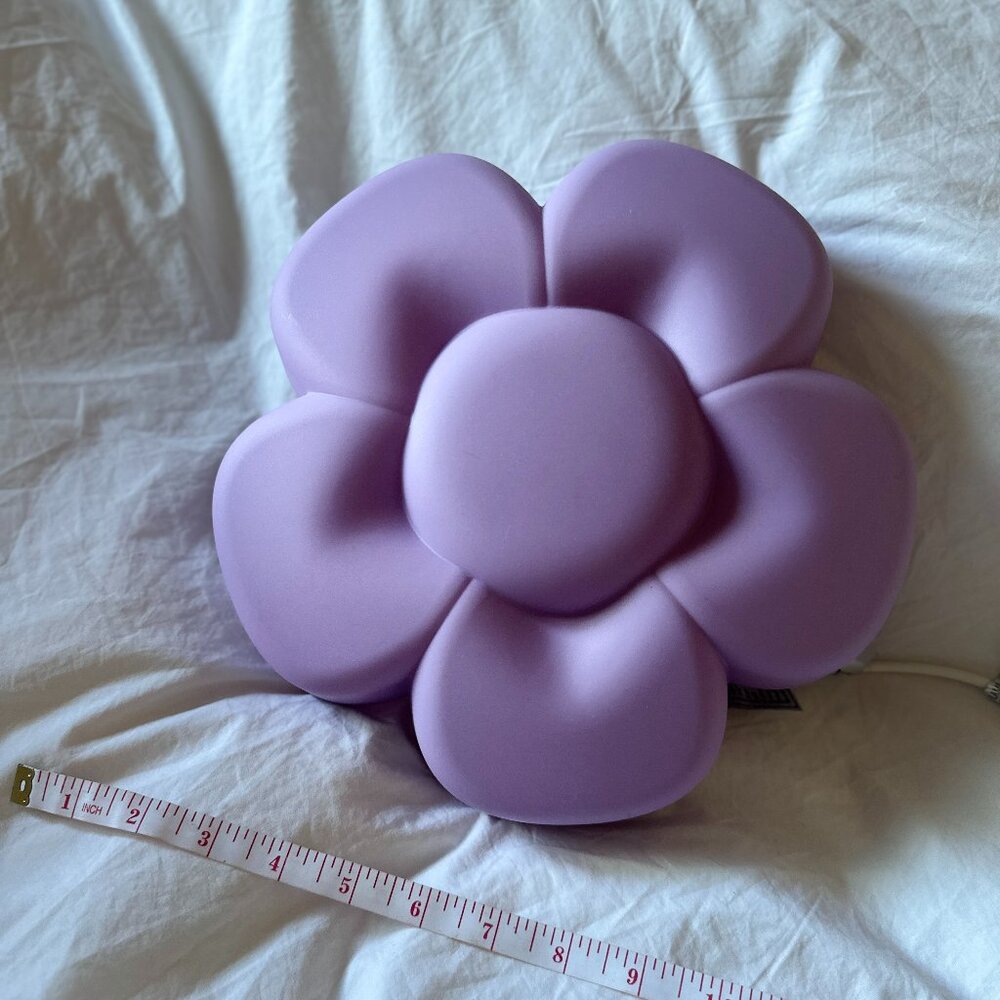 IKEA Wall Flower Lamp Purple
